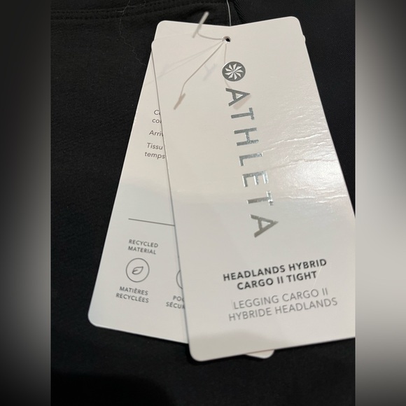 NEW Athleta Headlands Hybrid Cargo II Tight Leggings-8 - Picture 9 of 13